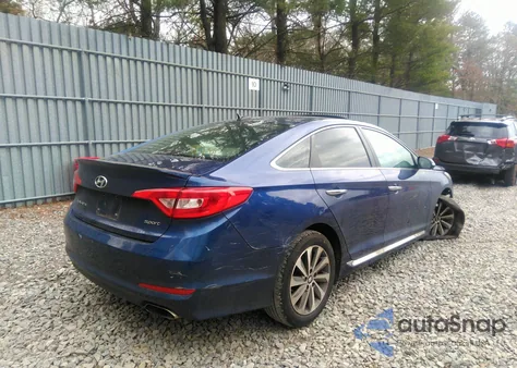 2017 Hyundai Sonata Sport from USA, damaged, VIN 5NPE34AF5HH487928